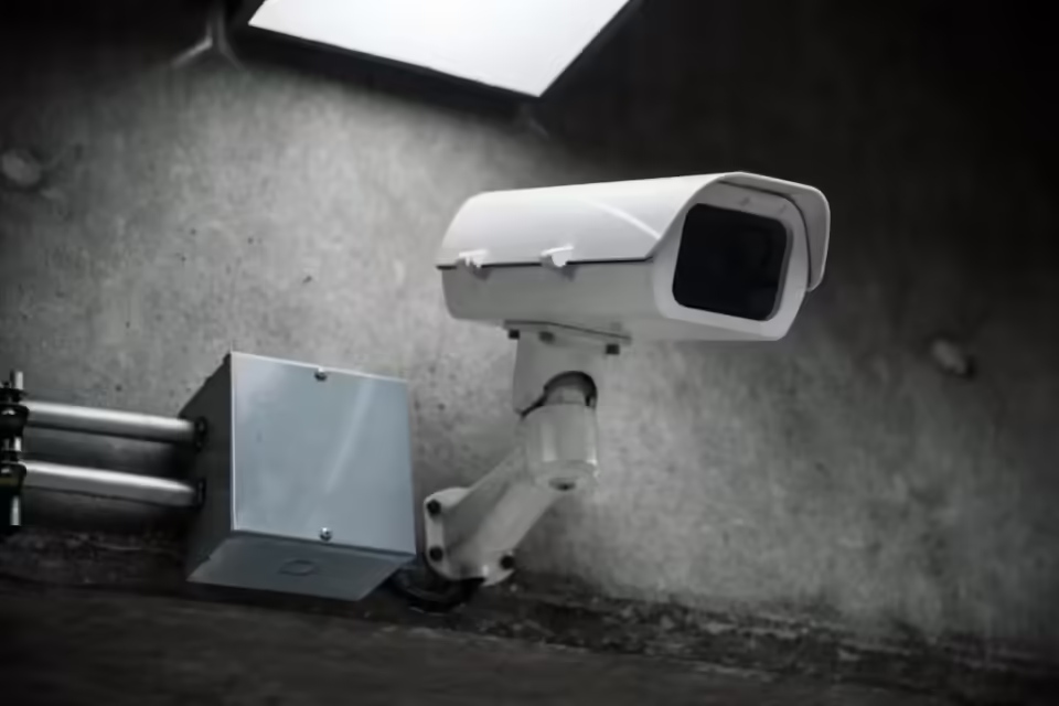 private Überwachung mit einer kamera